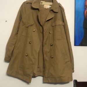 Khaki jacket loft